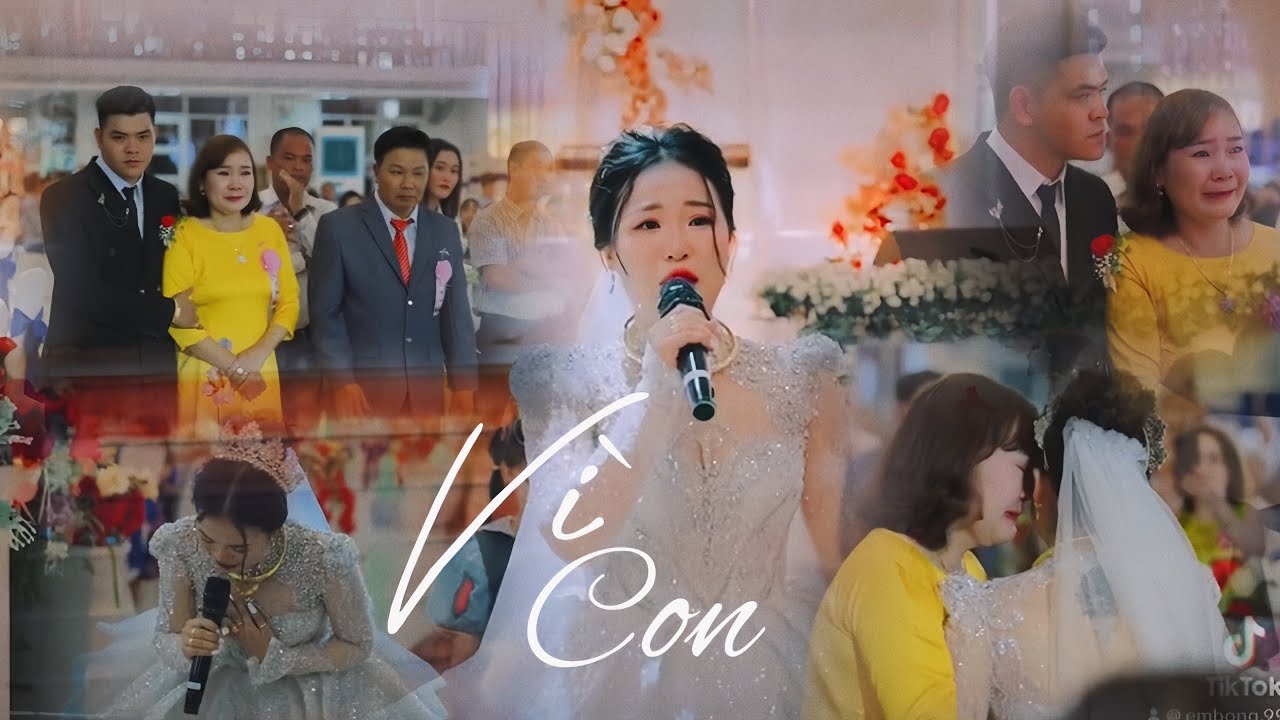 Vì Con :( clip Cô dâu hát tặng mẹ trong ngày đám cưới 🥰) Nhition Official