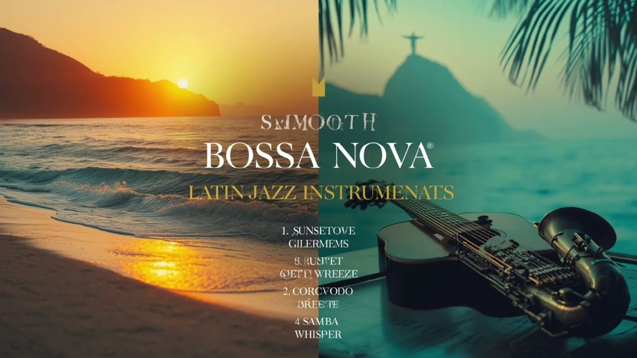 Smooth Bossa Nova Jazz Instrumentals - Relaxing Latin Jazz for Chill, Study & Work