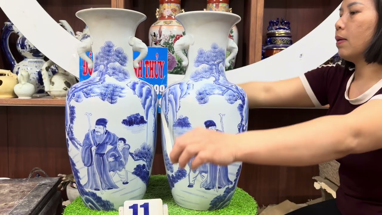 Clip835(12/3) giao lưu đồ gốm sứ các loại giá cả hợp lý bao sip-đồ xưa cũ minh thủy