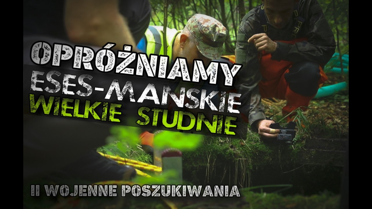 MOCNE I RYZYKOWNE POSZUKIWANIA W STUDNI KWATERY SS