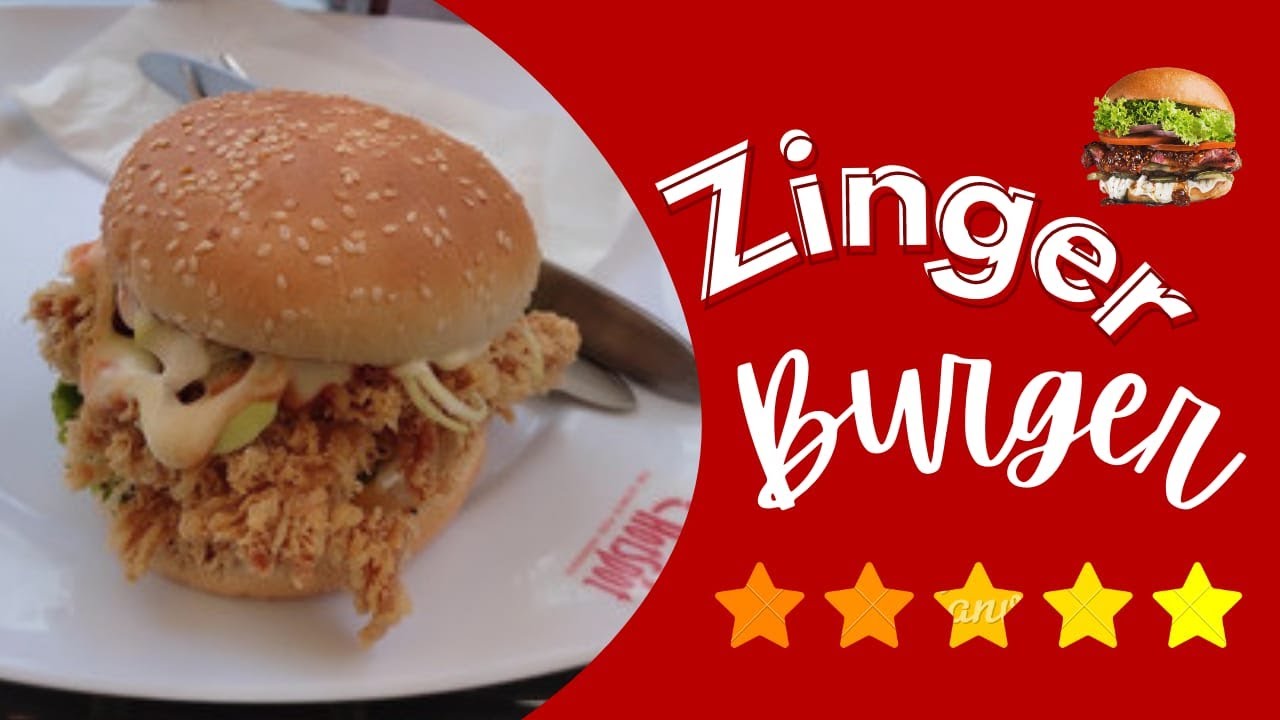 how to make hfc chicken zinger burger at home very easy recipe