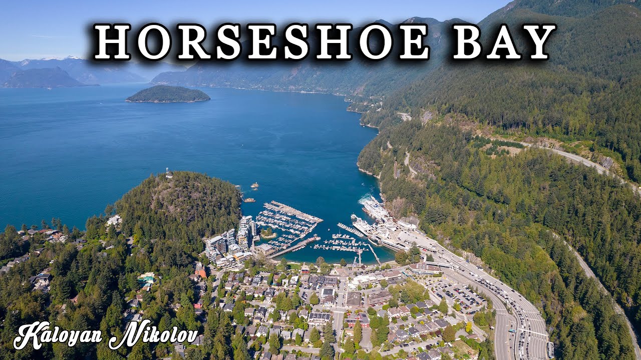 Flying the Drone above Horseshoe Bay | West Vancouver, Canada
