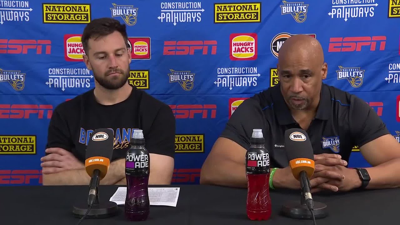 Darryl McDonald and Mitch Norton press conference vs Melbourne United - Round 18, NBL26