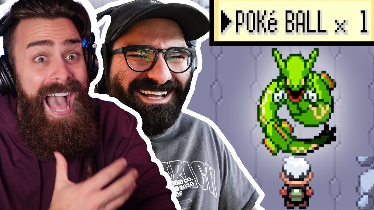 Pokemon Emerald Race But The MAP Is RANDOMIZED!