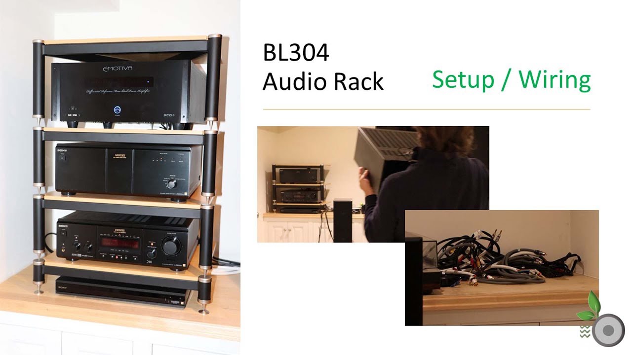 VTI BL304 Audio Rack Component Installation & Wiring