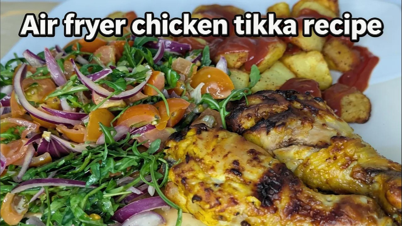 Chicken tikka air fryer recipe | Simple air fryer chicken tikka recipe | chicken tikka in Air fyer