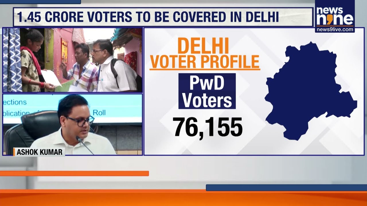 Delhi Launches Massive Door-to-Door Voter Verification Drive Under SIR | News9