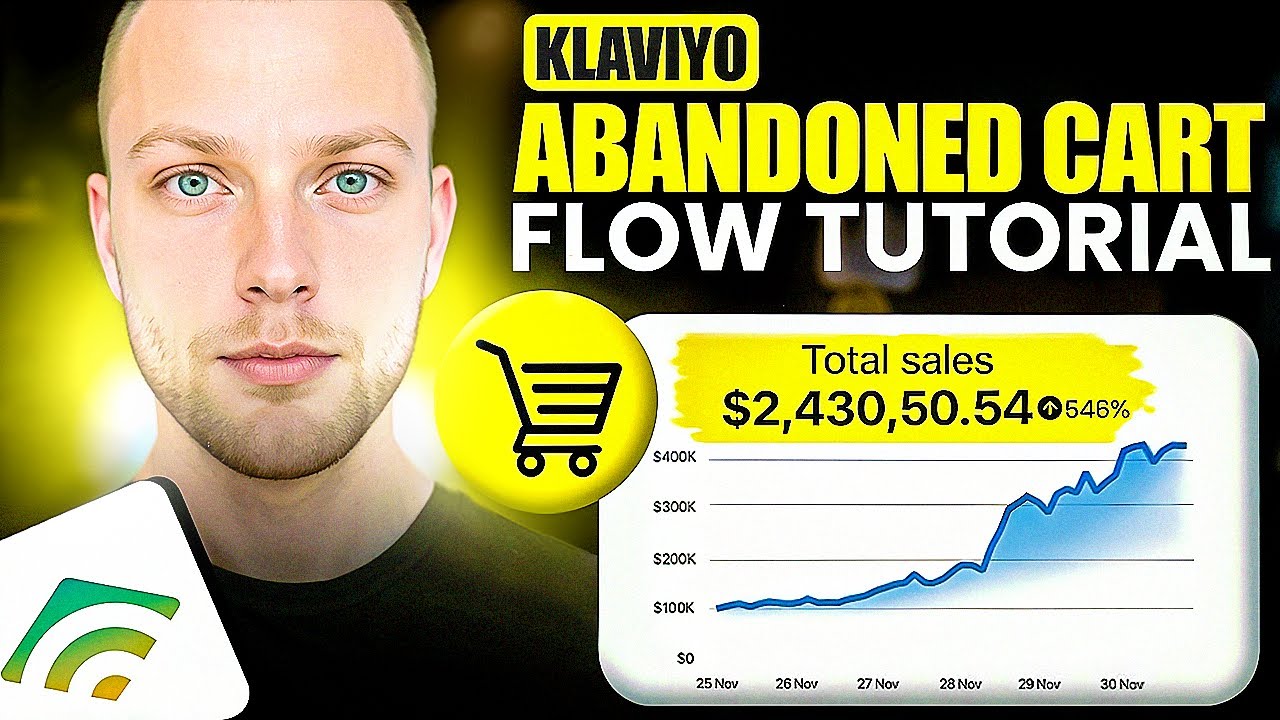 Klaviyo Abandoned Cart & Checkout Flow Tutorial To Boost Sales in 2025