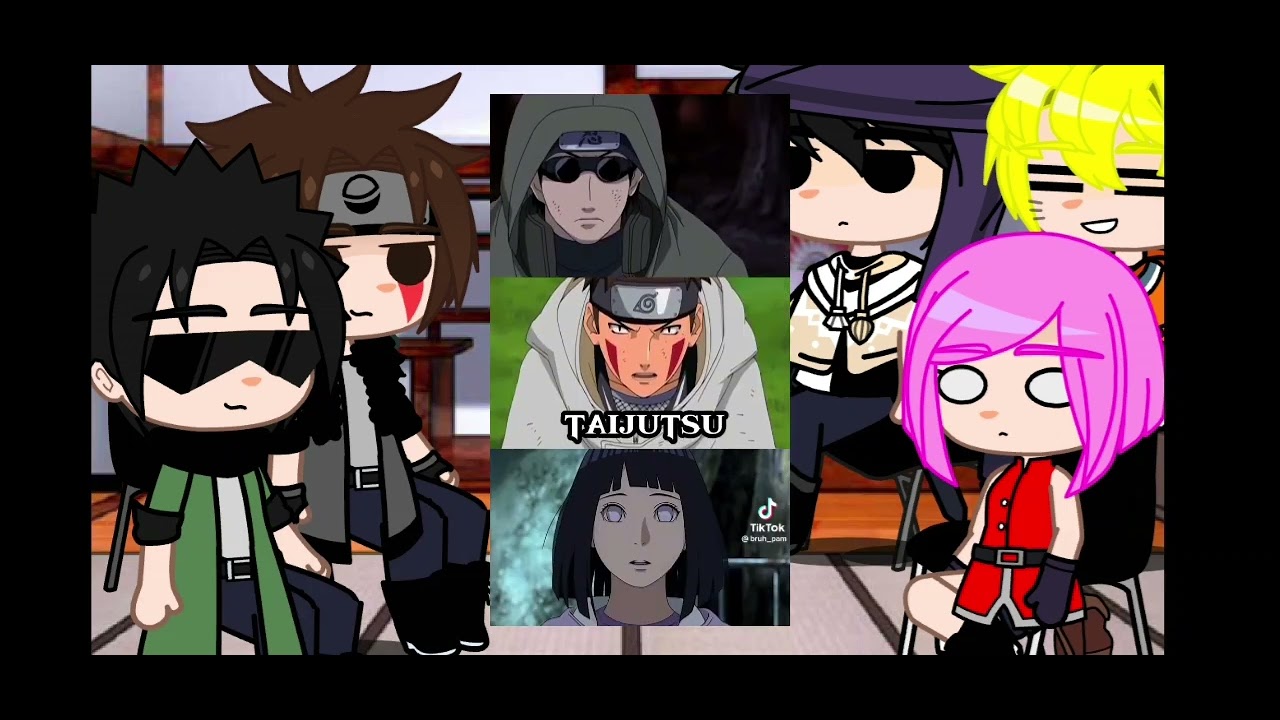 ❦❥Time 7 sem Kakashi + Kiba e Shino reagindo ao Time 8...❦❥