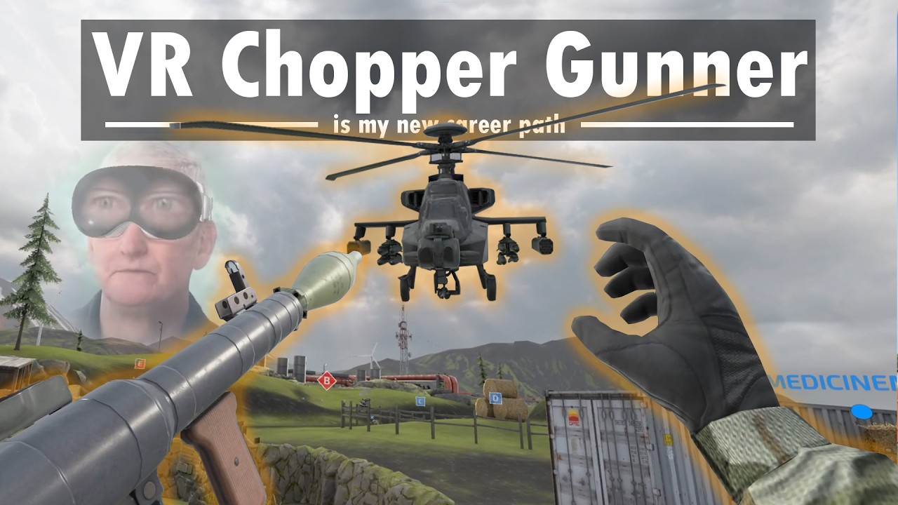 Becoming a VR Chopper Gunner Changed my Life - Forefront