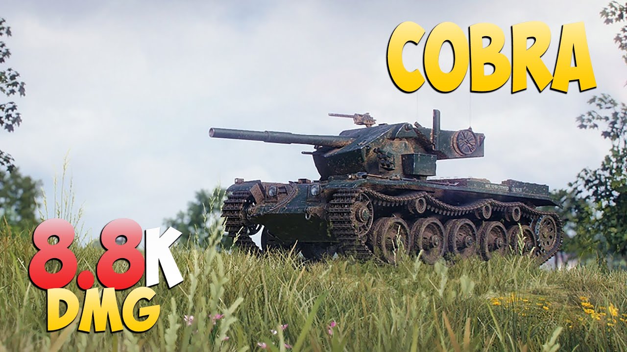 Cobra - 7 Kills 8.8K DMG - Вредный! - Мир Танков