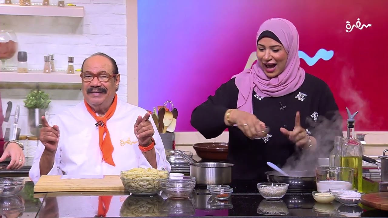 المتسابقات هيعملوا مكرونة بالبشاميل وبانيه وسلطة والشيف هيحكم بما يرضي الله | الشيف | حلقة كاملة