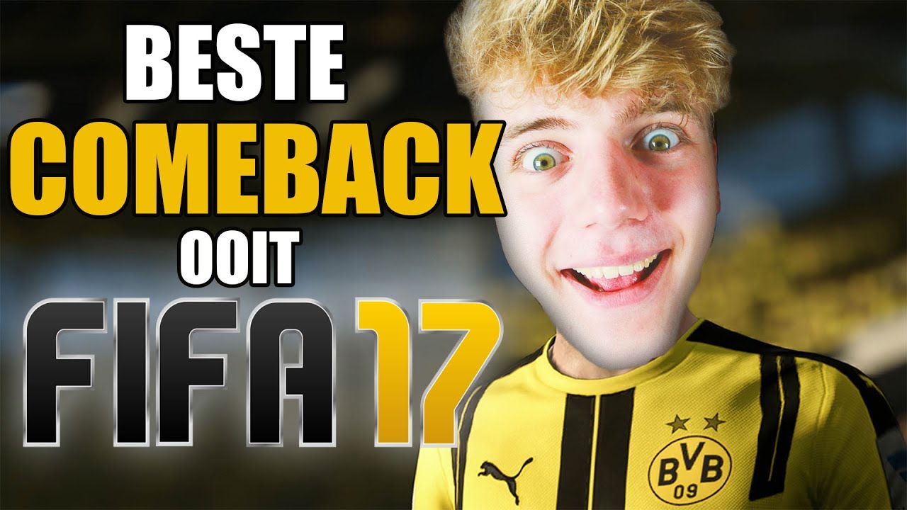 BESTE COMEBACK OOIT IN FIFA 17