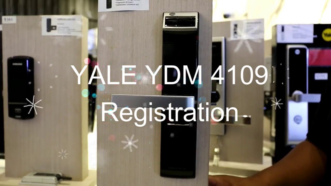 Yale YDM4109 Digital Lock Demo
