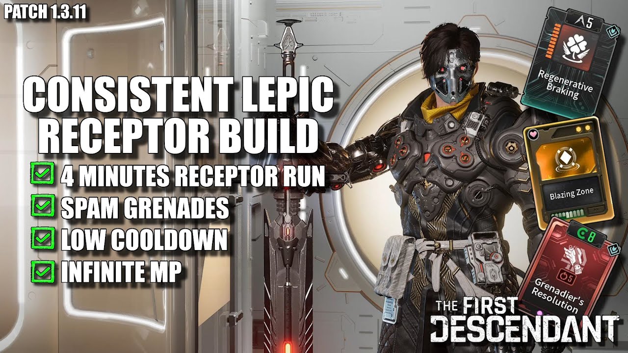 Lepic Consistent Supermassive Receptor Build 4mins | The First Descendant