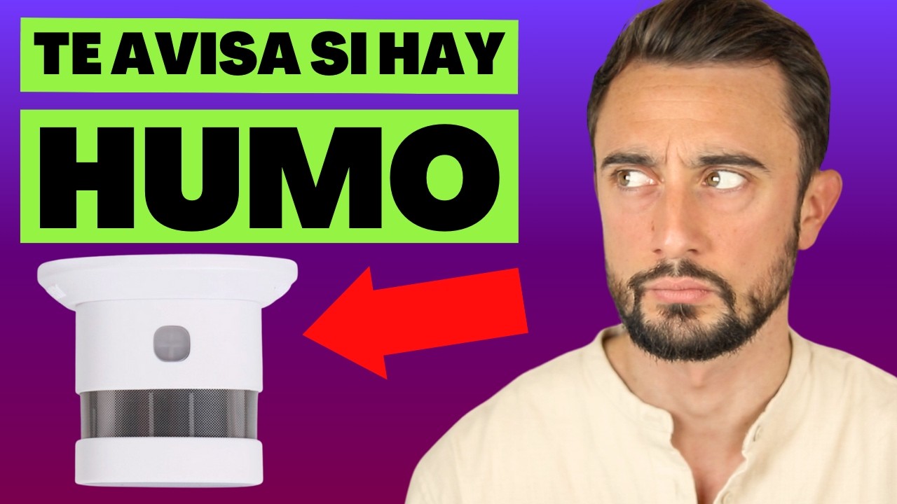 Detector de HUMO Zigbee: Recibe Alertas en tu Móvil !
