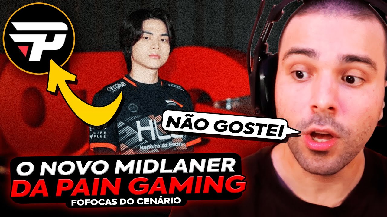 🚨 MINERVA REAGE: ROAMER É O NOVO MID LANER DA PAIN E FEARLESS DRAFT CONFIRMADO PRO RESTANTE DO ANO