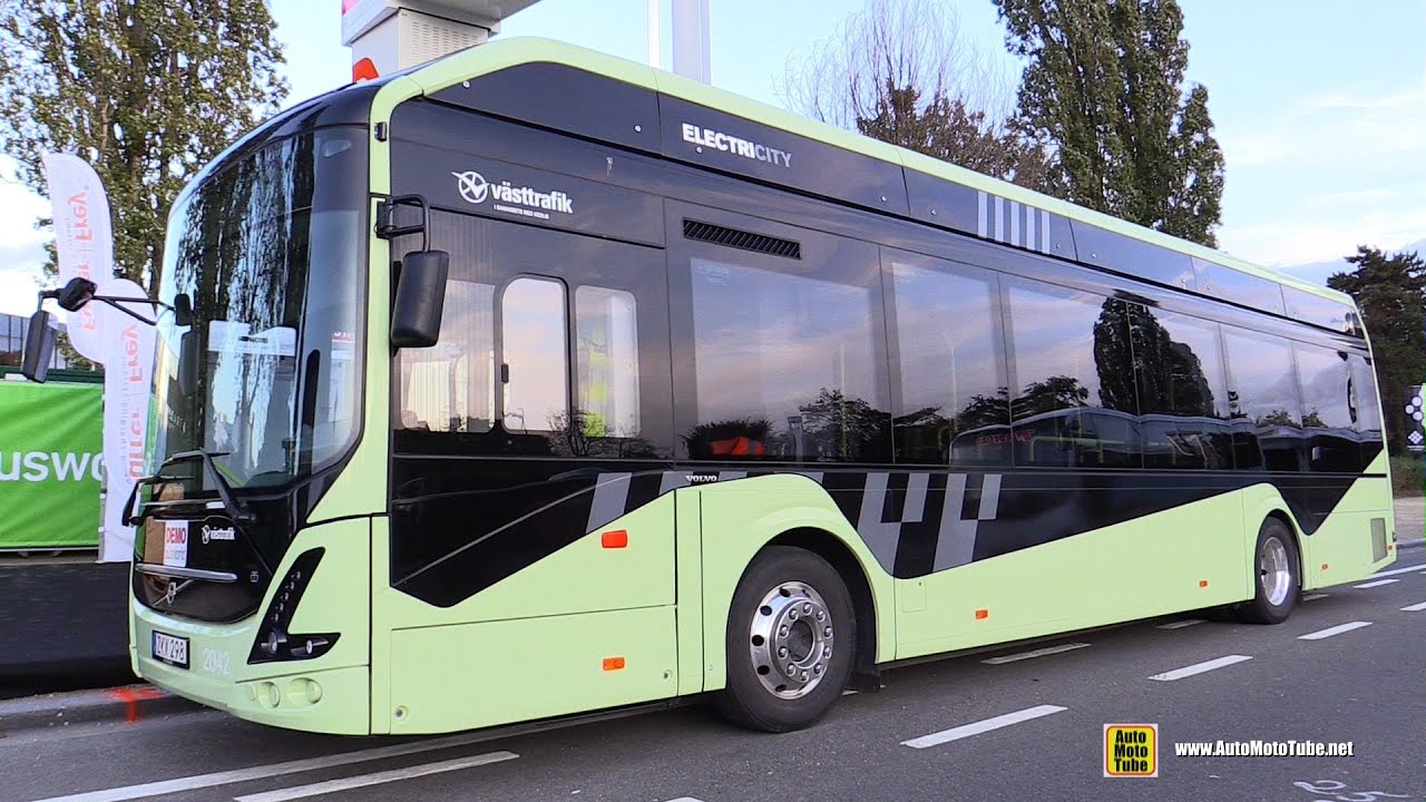 2020 Volvo 7900 Electric City Bus Walkaround - Exterior Tour