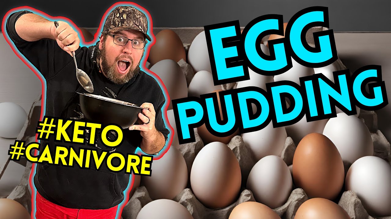 ❗️2 EGG-CELLENT Recipes❗️My Version of #Keto and #Carnivore PUDDING!