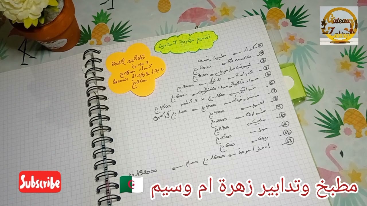 #تقسيم_شهرية 7 ملايين💵 👪 مع الكراء والدروس الخصوصية🏡وطرق فعالة 💯 ل#الادخار_والتوفير