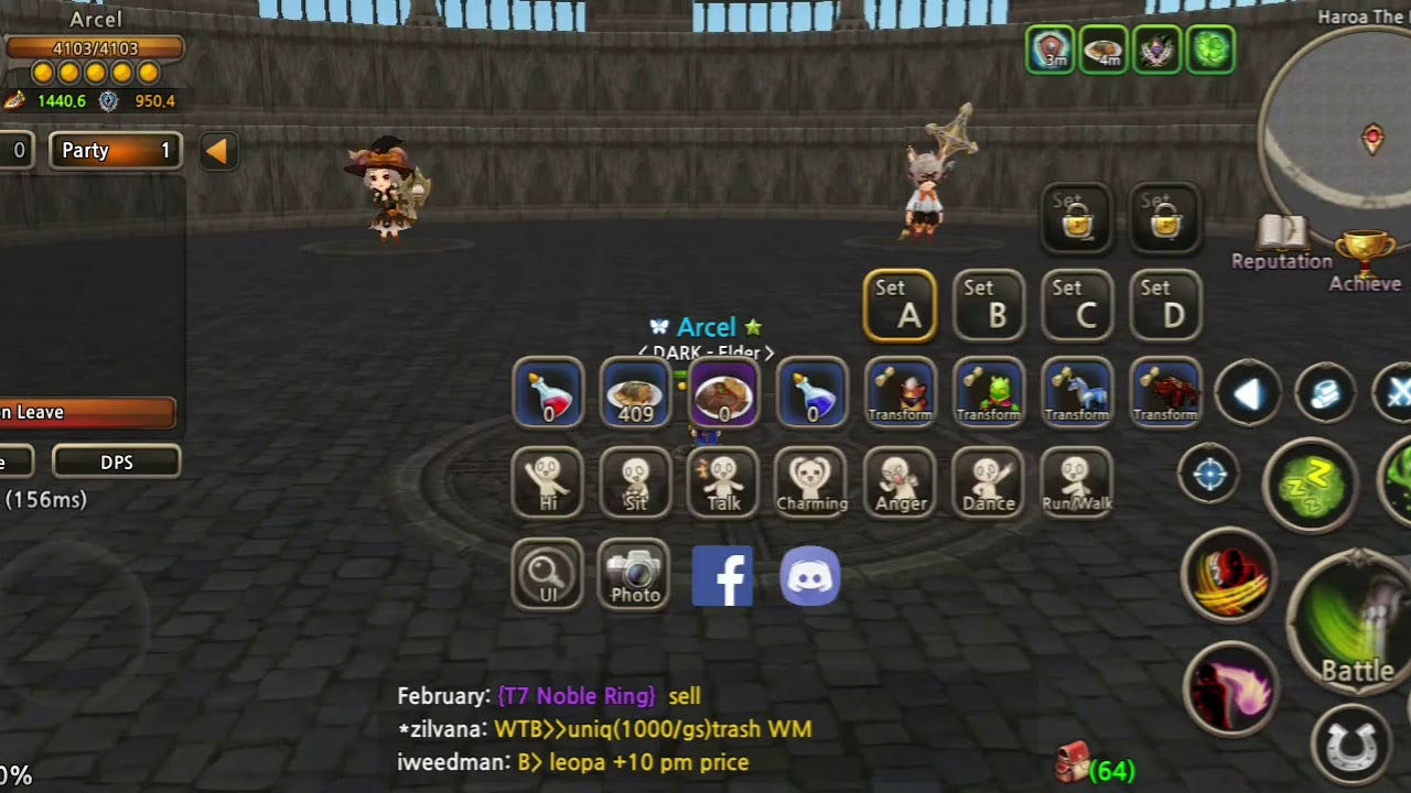 World of Prandis Haroa Priest Challenge Solo Run