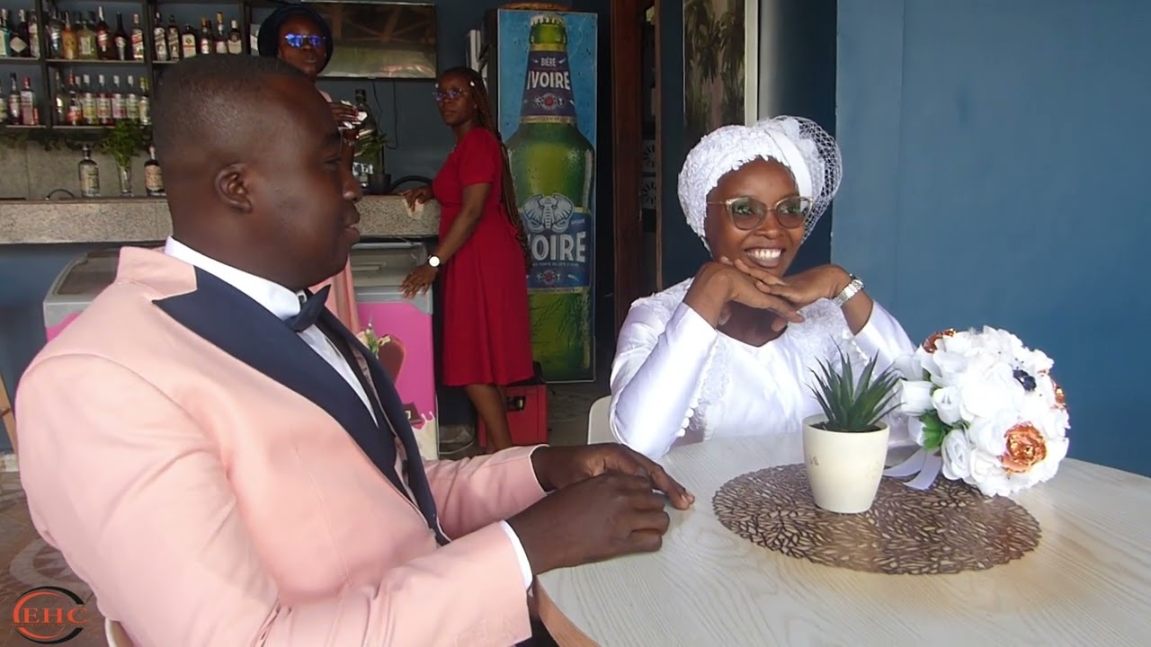 Mariage du Couple Kadja...à l'EPBOMI de Labia Daloa