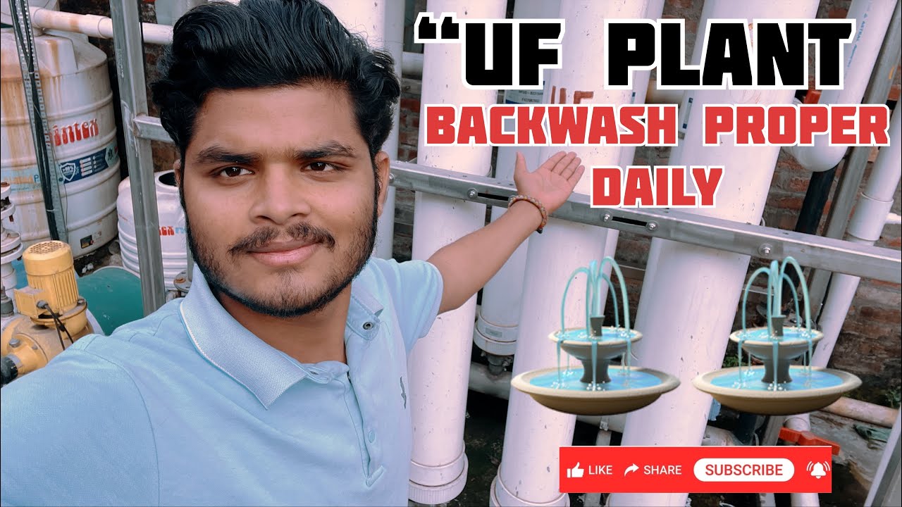 UF plant backwash proper daily 💧💦💧  service #plant #￼stp SewageTreatmentPlant, #WastewaterTreatment