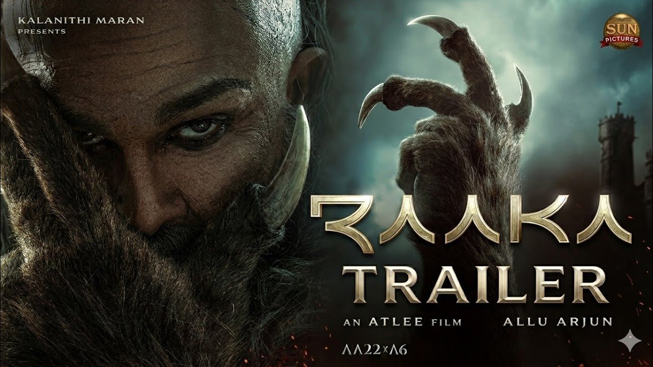 RAAKA Trailer (2027) | Allu Arjun | Deepika Padukone | Atlee Kumar | AA22A6 | Fan Made AI Concept