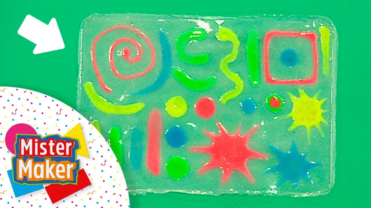 🖼 CUADRO con DIBUJOS PEGAJOSOS 🖼 | MISTER MAKER en ESPAÑOL