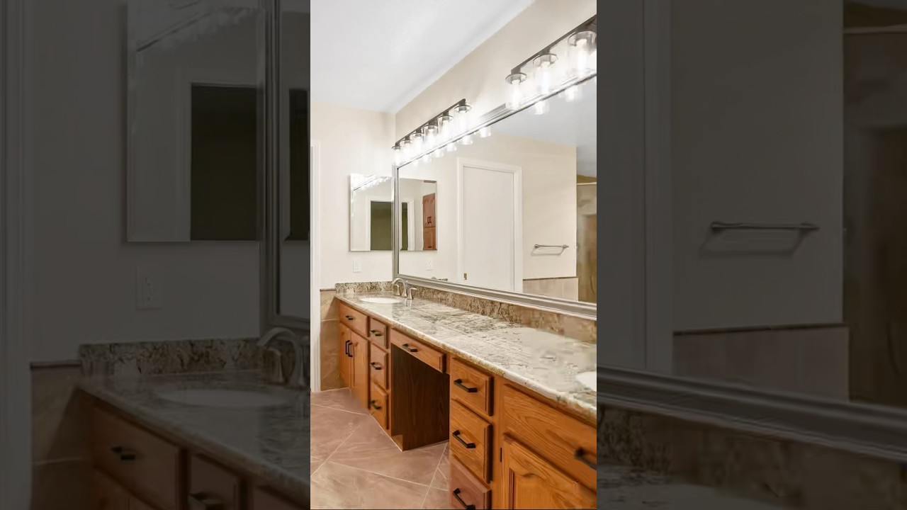 Primary suite includes a spa-like bathroom with a jetted tub.