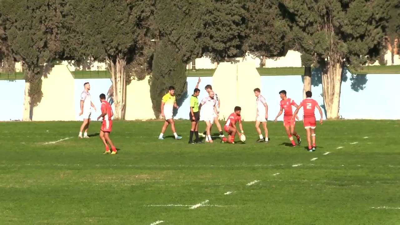 Rugby Tunisie   Tunisie  Vs  Belgique  match 1  Le 17/12/2022