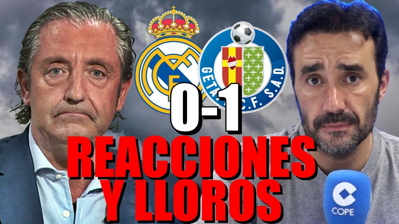 🤣🔥 *CAVERNA EXPLOTA* REACCIONES Y LLOROS AL REAL MADRID 0-1 GETAFE... Y EL BARÇA LÍDER A 4 PUNTOS