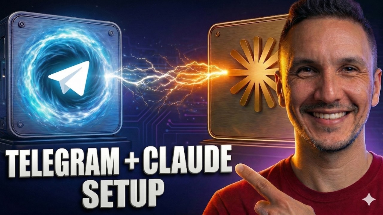 Как подключить Claude Code к Telegram (настройка за 3 минуты)