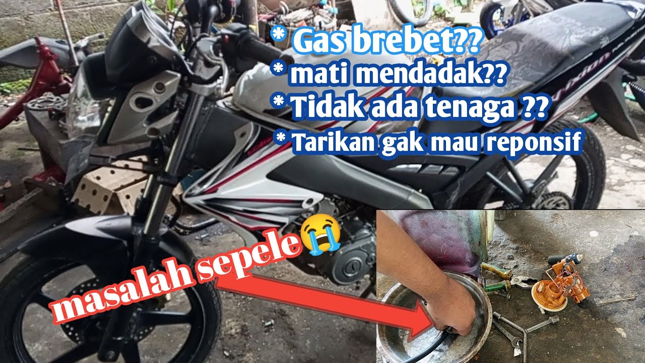 perbaiki vixion kurang kurang bertenaga