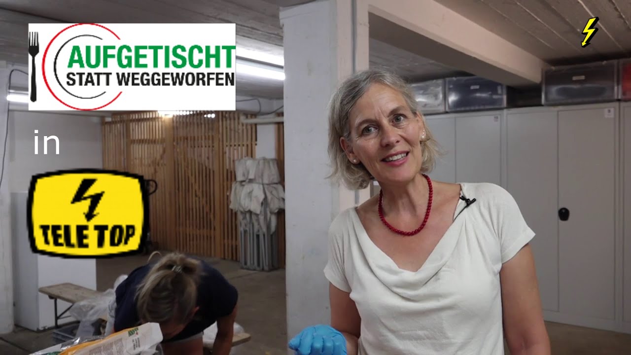 Aufgetischt statt Weggeworfen: TeleTop begleitet Sonja Gehrig beim Lebensmittel einsammeln in Urdorf