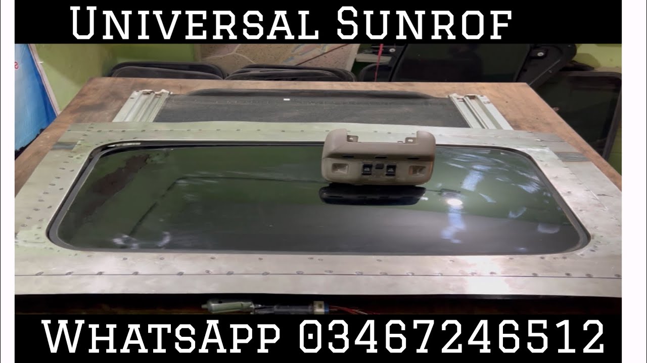 Universal Sunroof With￼ ￼chat Ring Switch￼￼