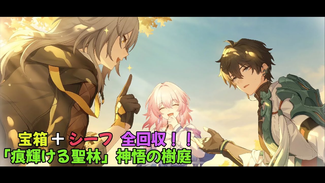 「痕輝ける聖林」神悟の樹庭 宝箱＋シーフ全回収！！