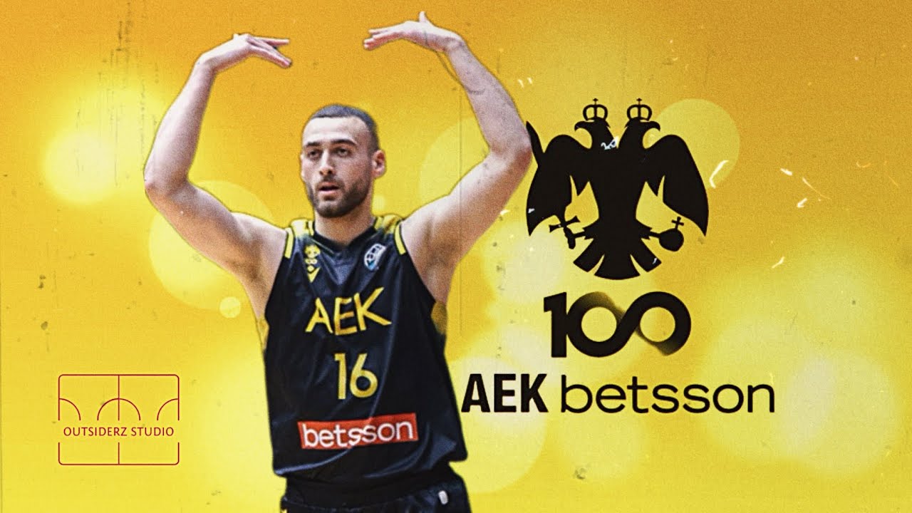 Omiros Netzipoglou • 2023/24 Best Plays & Highlights - AEK B.C. (Greek Basket League)