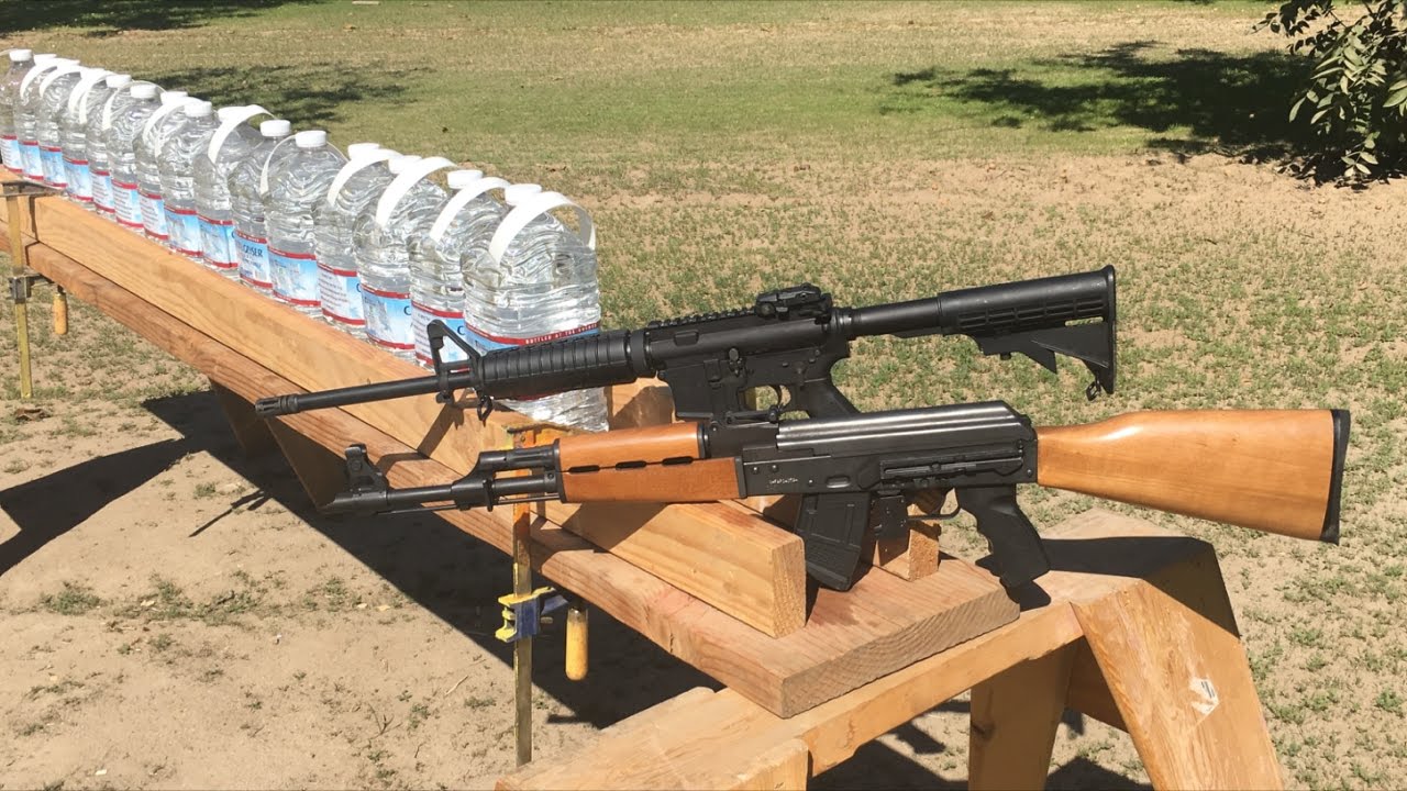 АК47 против AR15