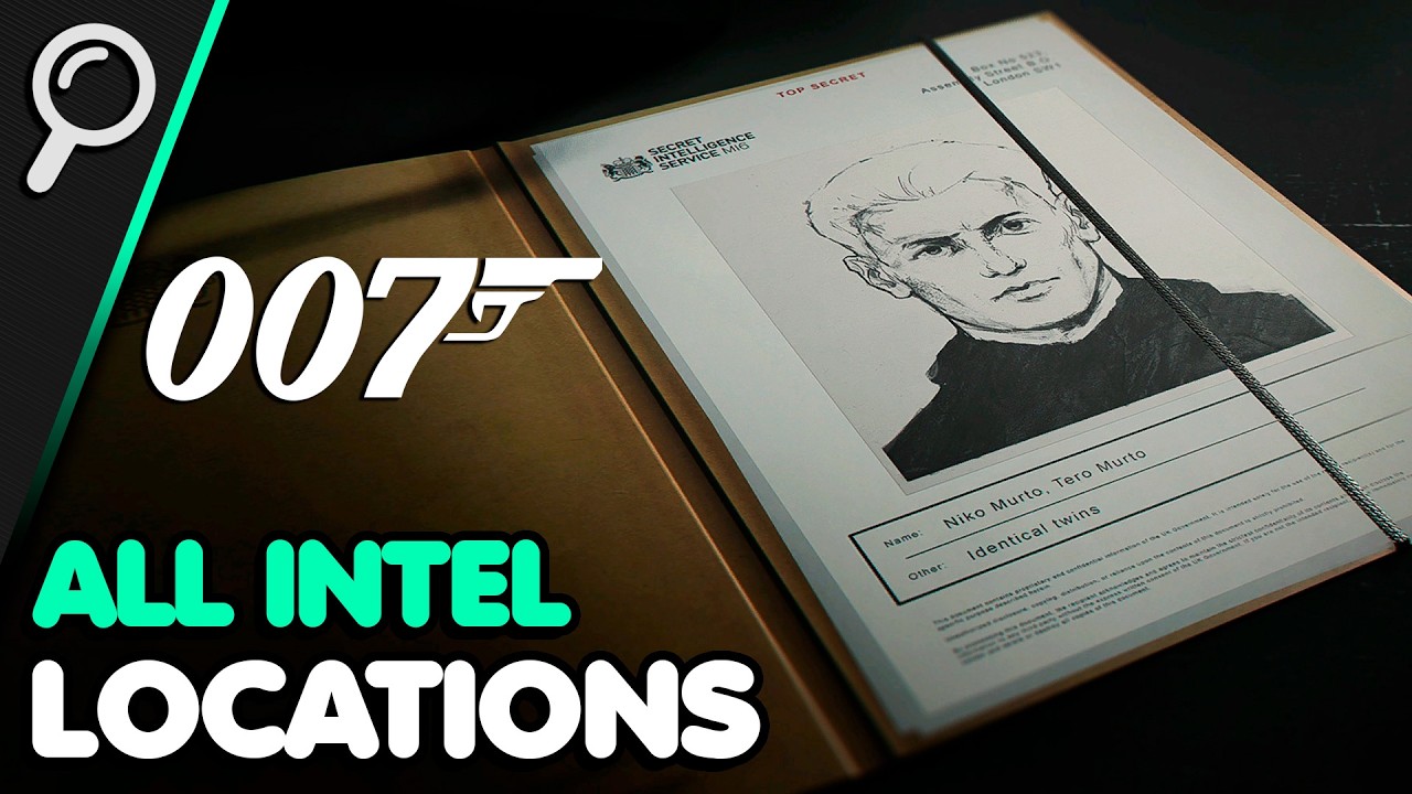 007 First Light &ndash; All Intel/MI6 File Locations (For Your Eyes Only Trophy / Achievement Guide)