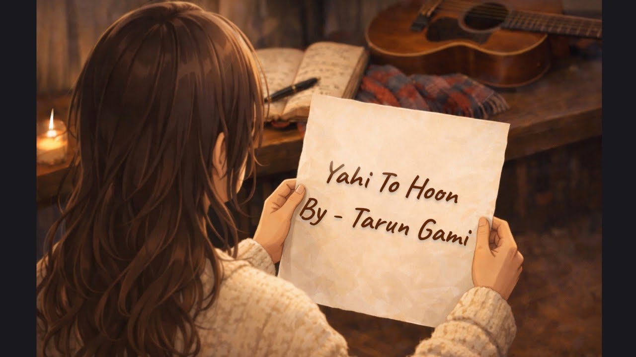 Yahi To Hoon | Tarun Gami | Lyrical Video Song #song #calmfeels #love #hindisong 