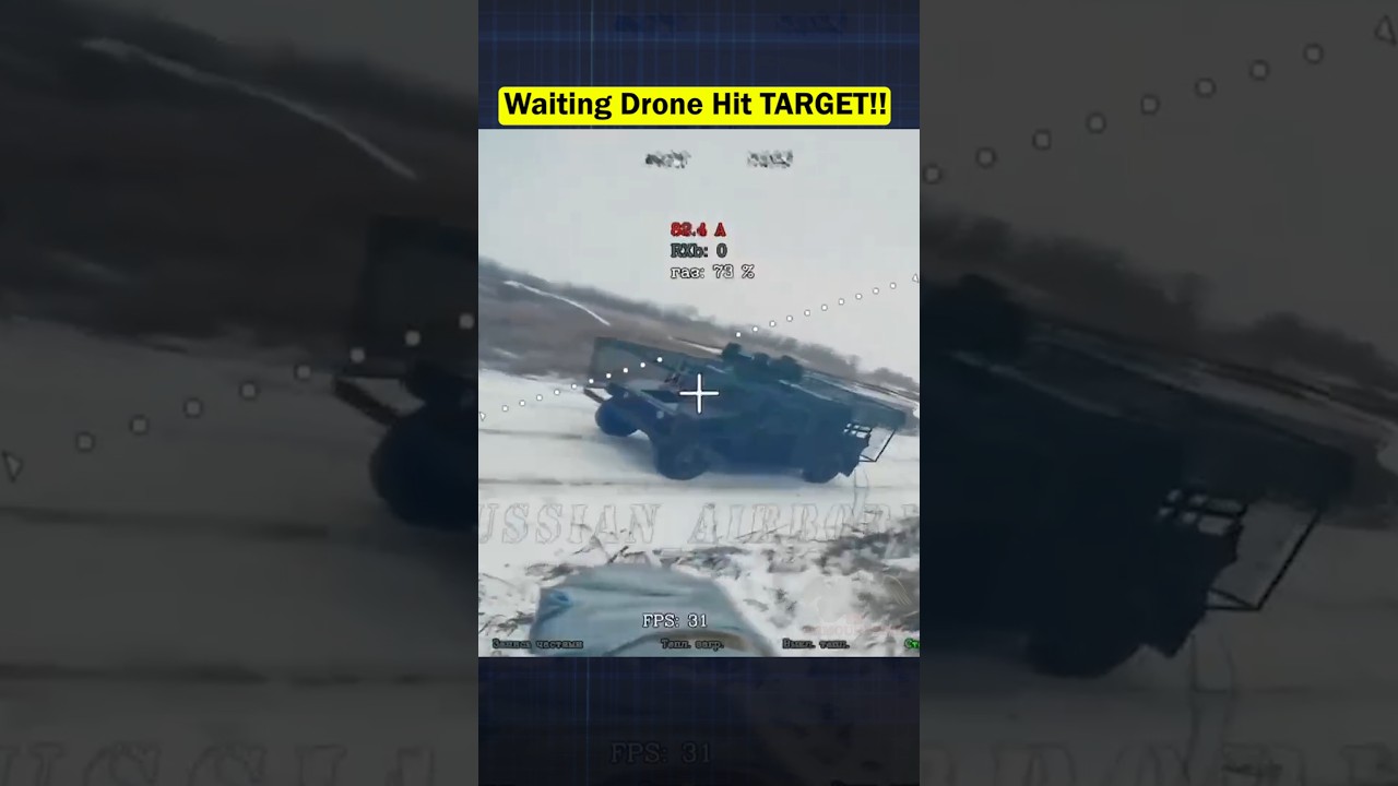 Russian FPV Drone Ambush Hits HMMWV on Road in Sumy Region