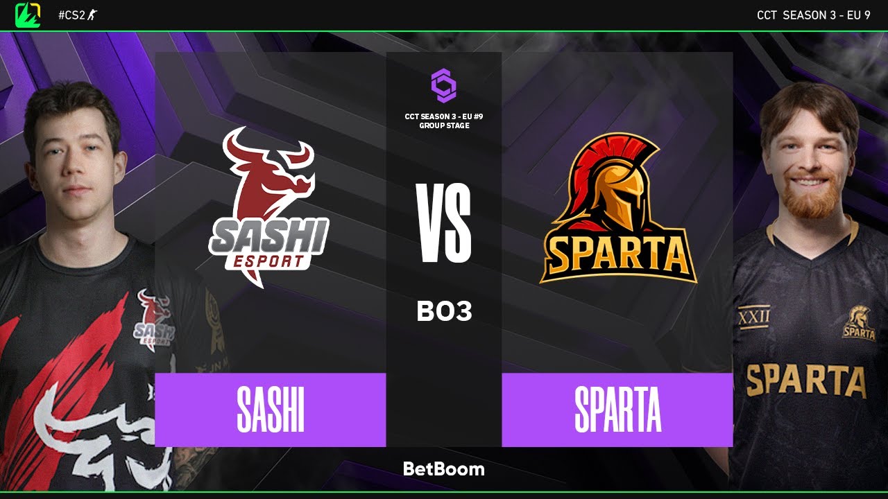 CCT Season 3 - EU #9 | Sashi x SPARTA | Fase de Grupos | CS2