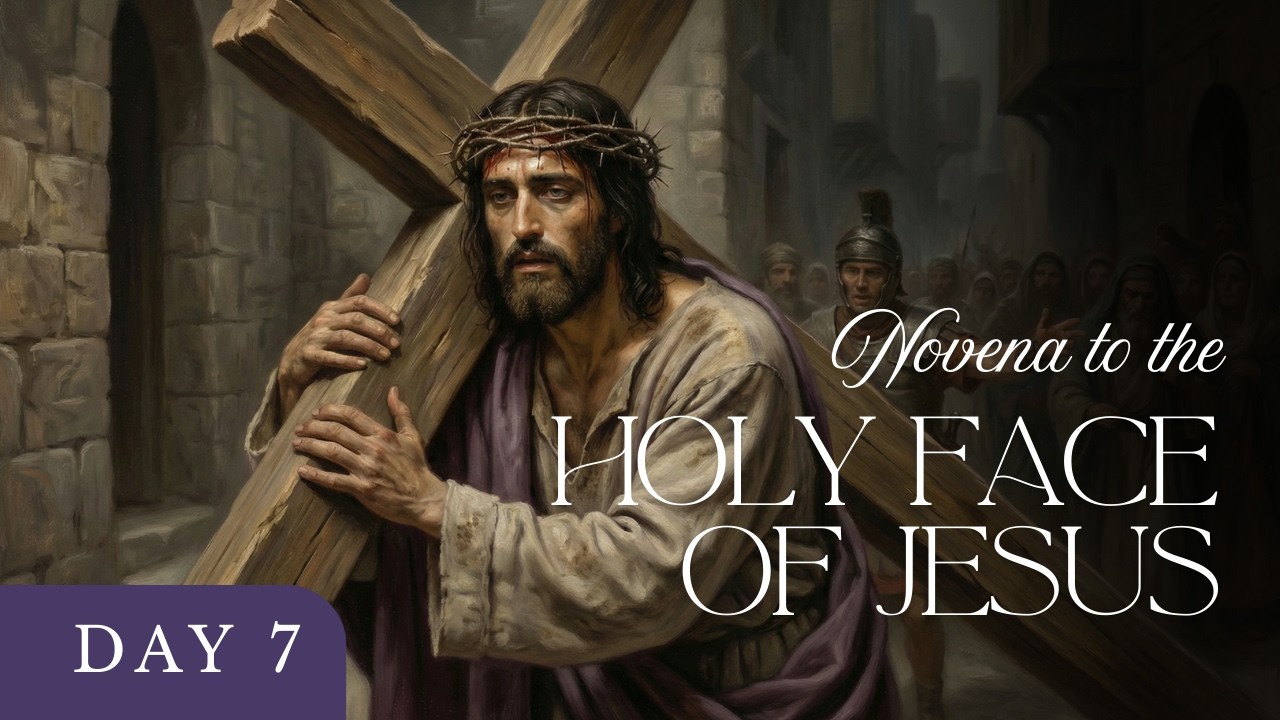 Holy Face of Jesus Novena | Day 7 — Christ Carries the Cross