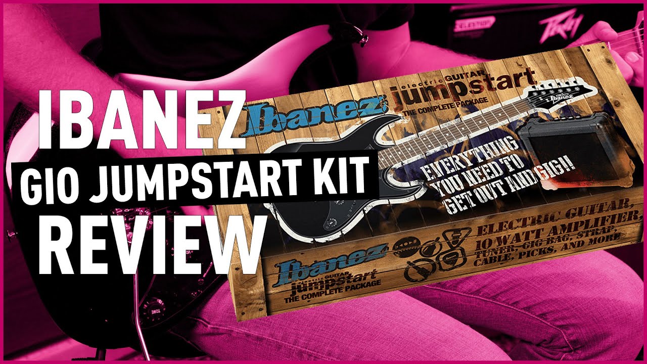 Ibanez IJRX20U-BKN Black Night Gio Jumpstart kit Review I Bax Music FR