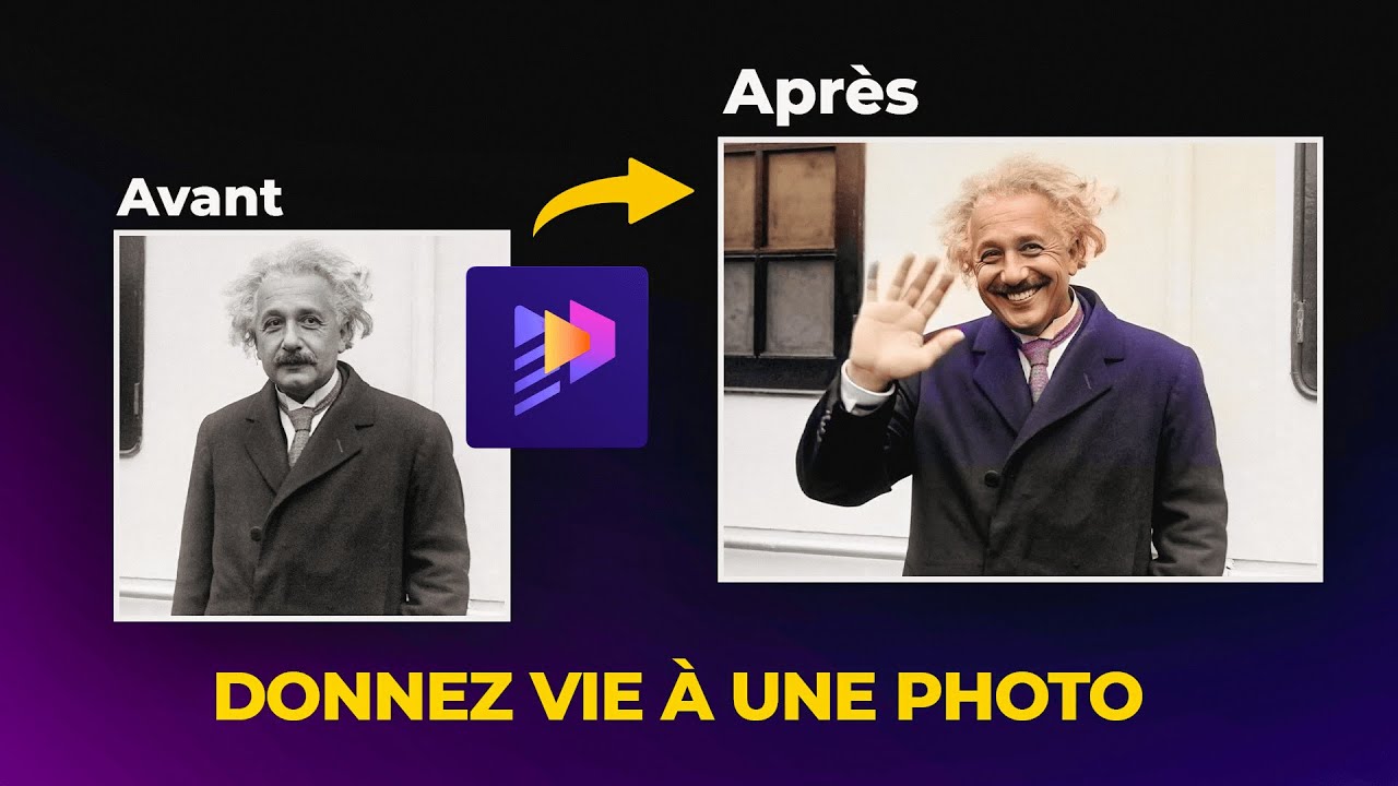 ANIMER une image avec l'IA | restaurer une photo ancienne FACILEMENT