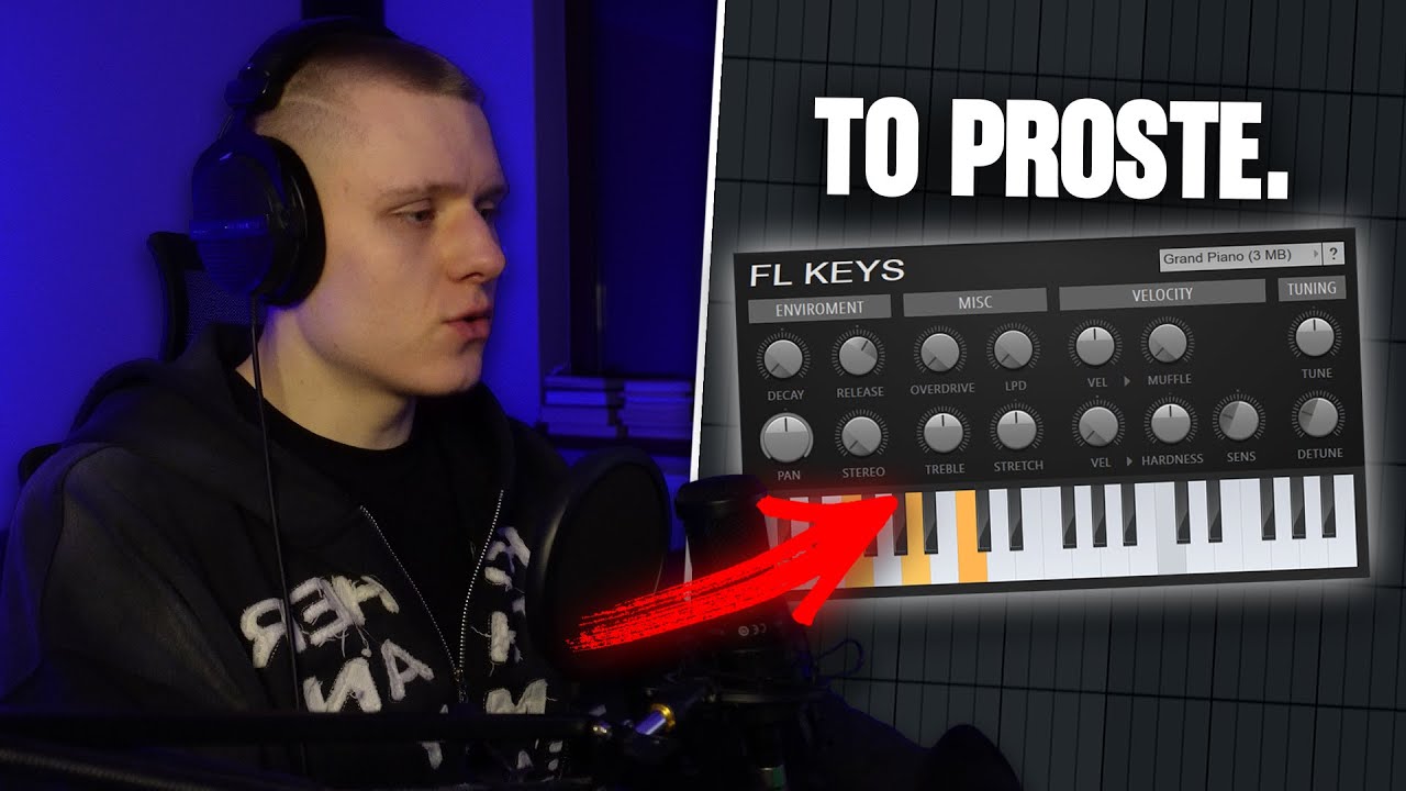 Robię bit na STOCKOWYCH VST z FL STUDIO (banger)