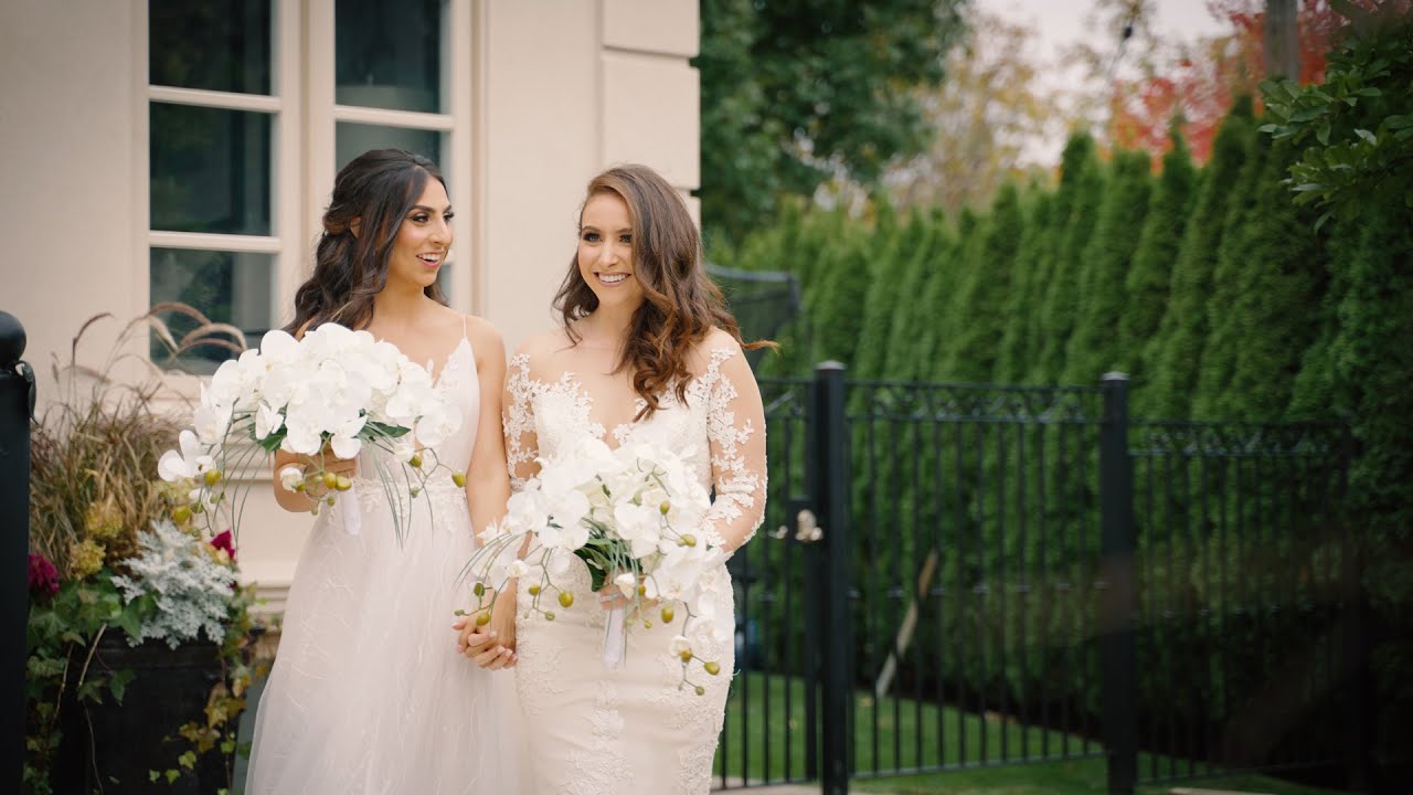 SINGER + DANCER couple | The Hershon Diamond Wedding | Talia + Kayla