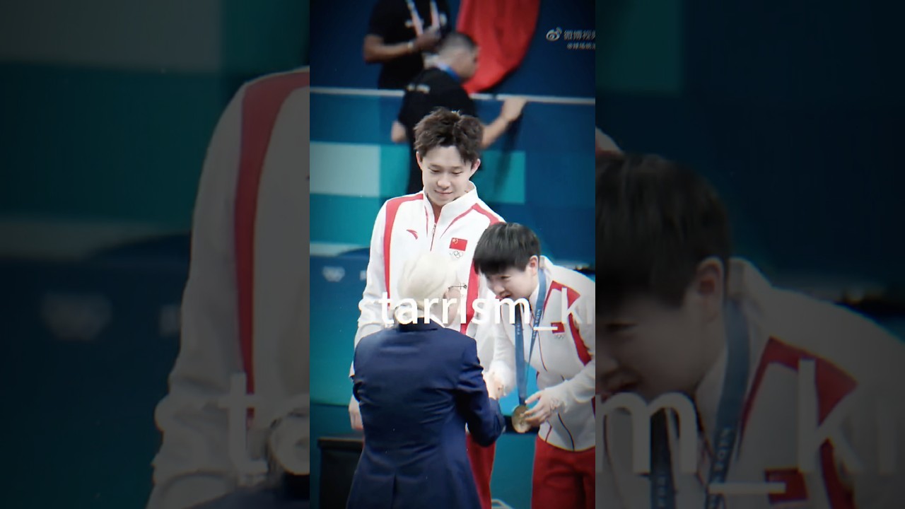 Anh v&agrave; Em💞🥇#shatou #shasha #datou #sunyingsha #wangchuqin #tabletennis #王楚钦 #孙颖莎
