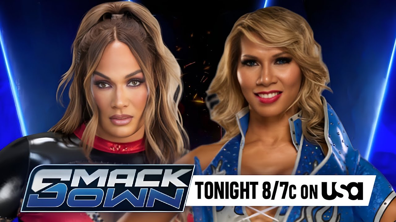 SMACKDOWN || Nia Jax VS Gisele Shaw ||